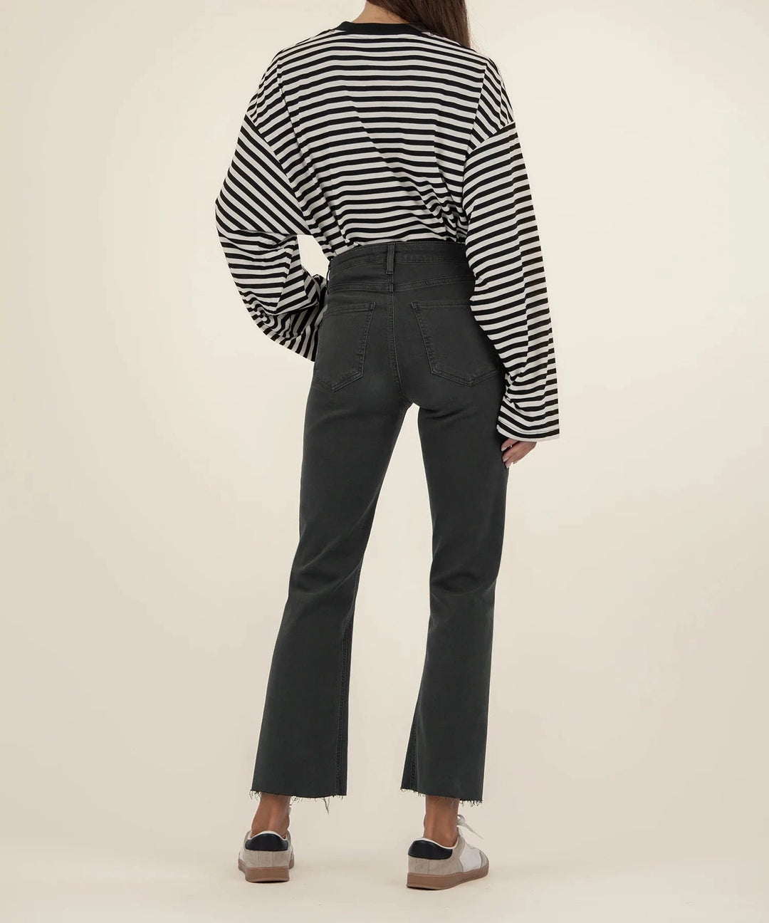 KUT from the Kloth Denim Kelsey High Rise Ankle Flare Pant - KP1574MC7