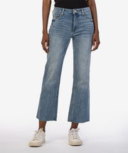 KUT from the Kloth Denim Kelsey High Rise Fab Ab Ankle Flare (Comprehensive Wash)
