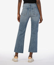KUT from the Kloth Denim Kelsey High Rise Fab Ab Ankle Flare (Comprehensive Wash)