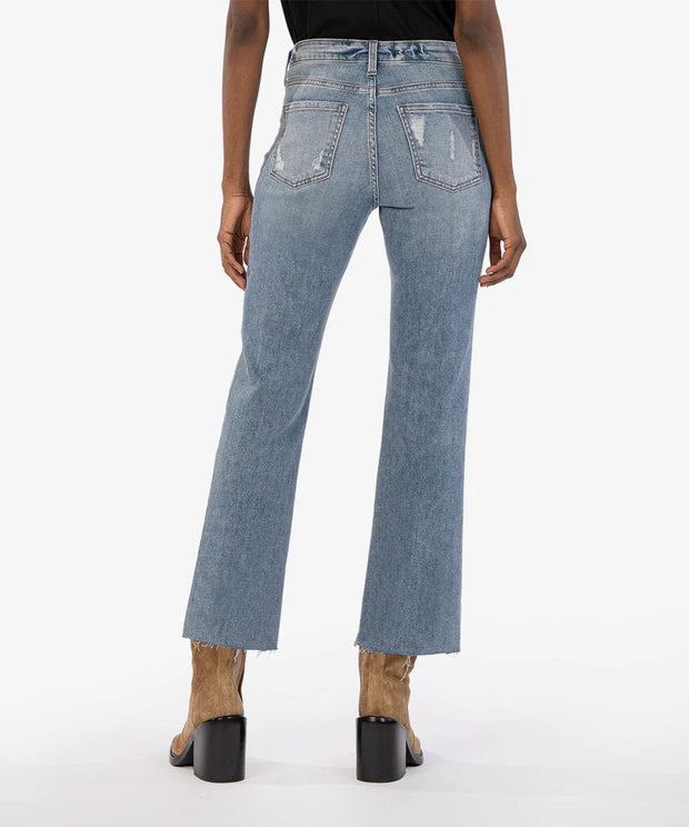 KUT from the Kloth Denim Kelsey High Rise Fab Ab Ankle Flare Pants