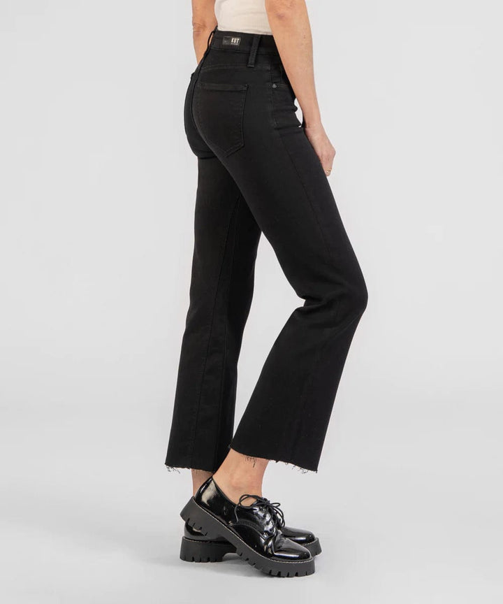 KUT from the Kloth Denim Kelsey Mid Rise Ankle Flare, Exclusive