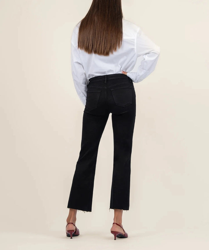 KUT from the Kloth Denim Kelsey Mid Rise Ankle Flare - KP1742MA1