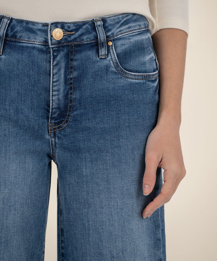 KUT from the Kloth Denim Maya High Rise Wide Leg - KP2464MA2