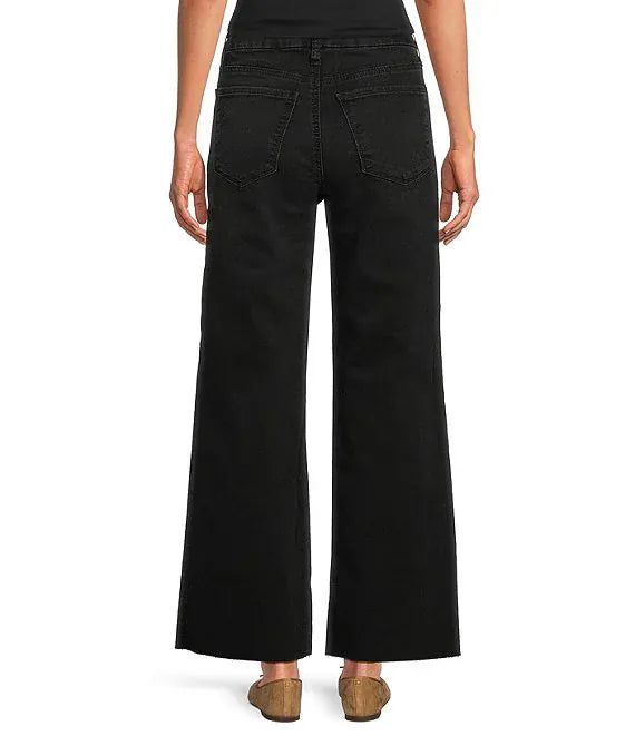 KUT from the Kloth Denim Meg High Rise Wide Leg Ankle Length Jeans - KG2424MA3L