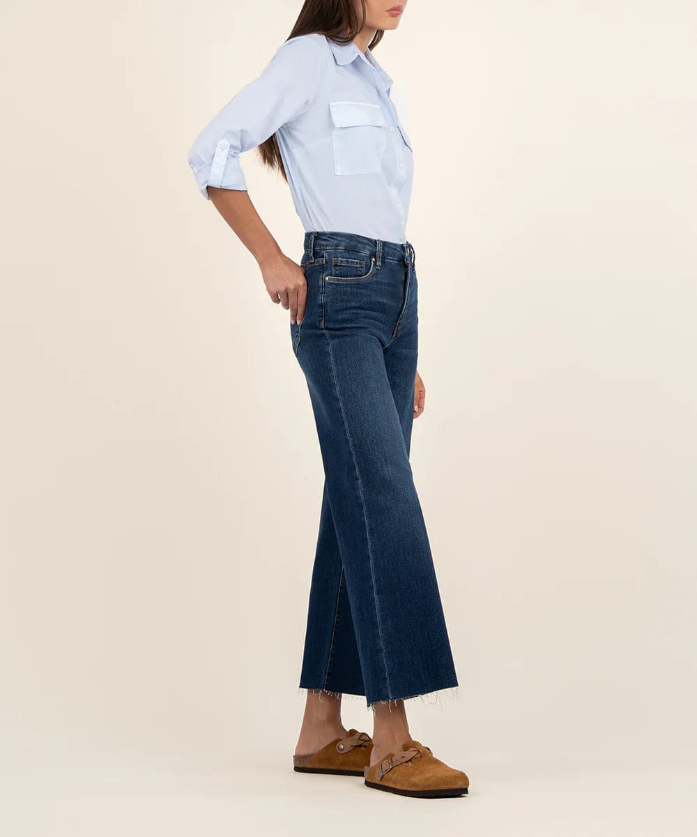 KUT from the Kloth Denim Meg High Rise Wide Leg - KG1516MD7