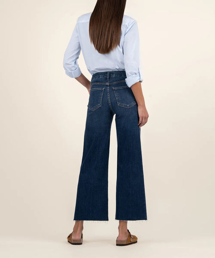 KUT from the Kloth Denim Meg High Rise Wide Leg - KG1516MD7