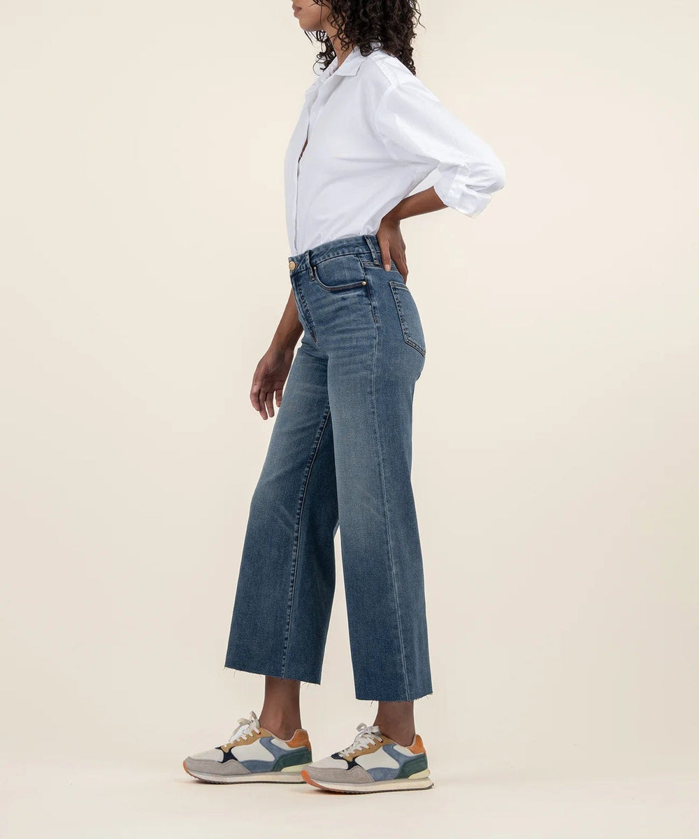 KUT from the Kloth Denim Meg High Rise Wide Leg - KG1516MD9