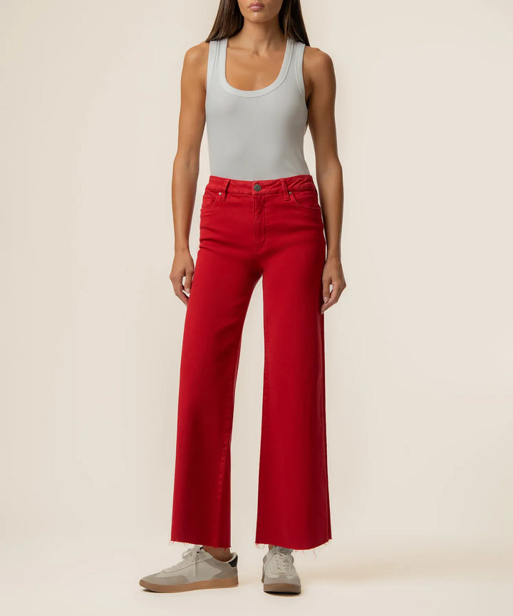 KUT from the Kloth Denim Meg High Rise Wide Leg - KG1516ME6