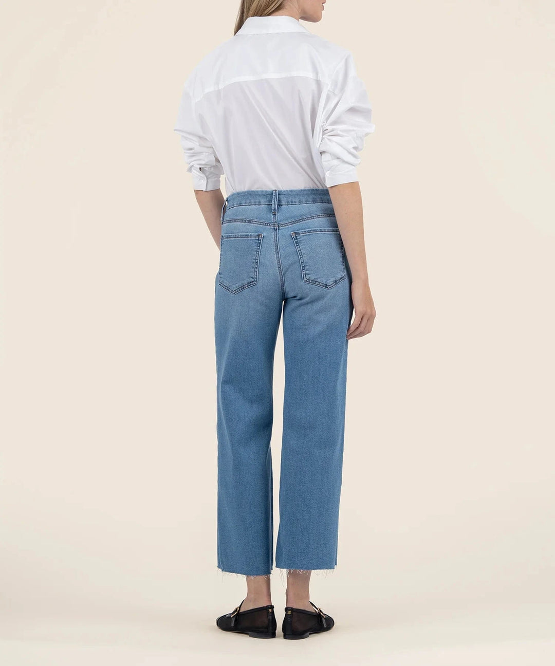 KUT from the Kloth Denim Meg High Rise Wide Leg - KG1516MH1