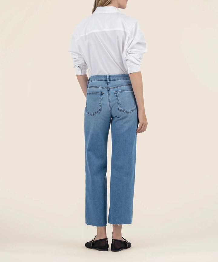 KUT from the Kloth Denim Meg High Rise Wide Leg - KG1516MH1