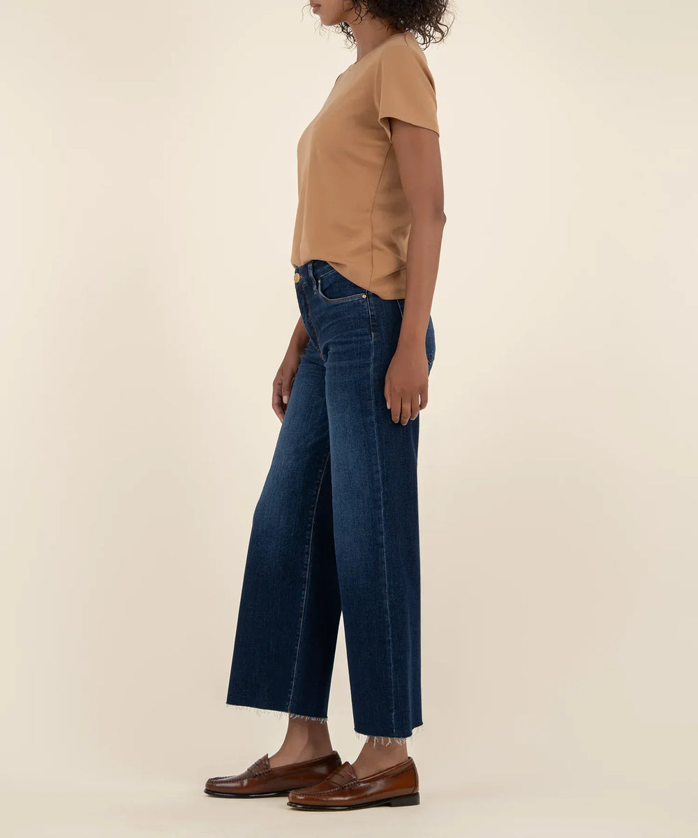 KUT from the Kloth Denim Meg High Rise Wide Leg - KG1516MH5