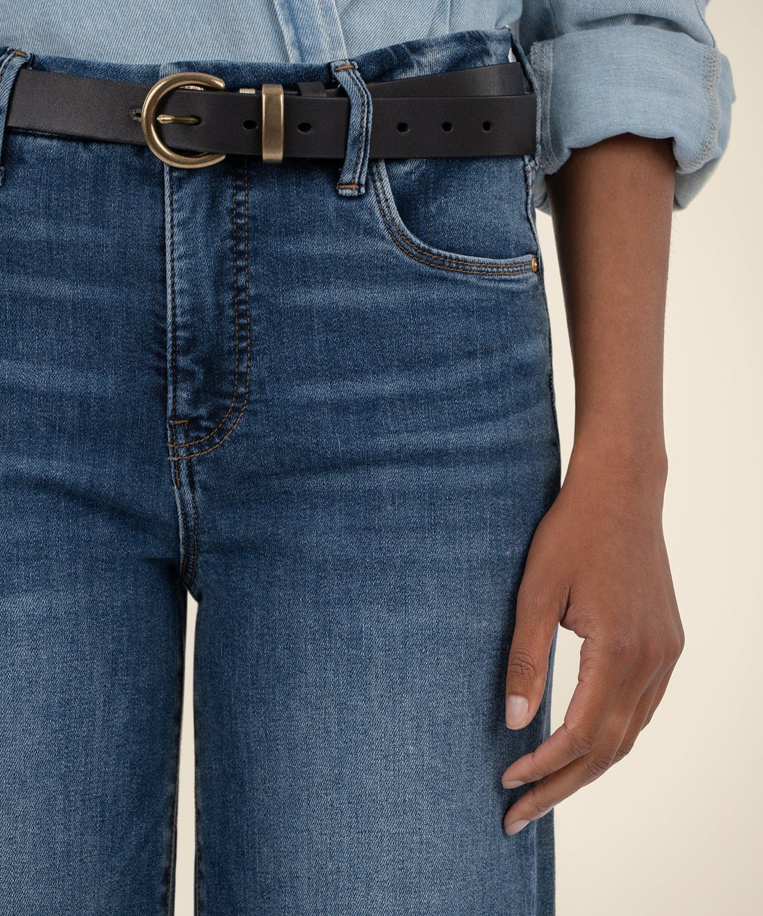 KUT from the Kloth Denim Meg High Rise Wide Leg - KG1516MH6