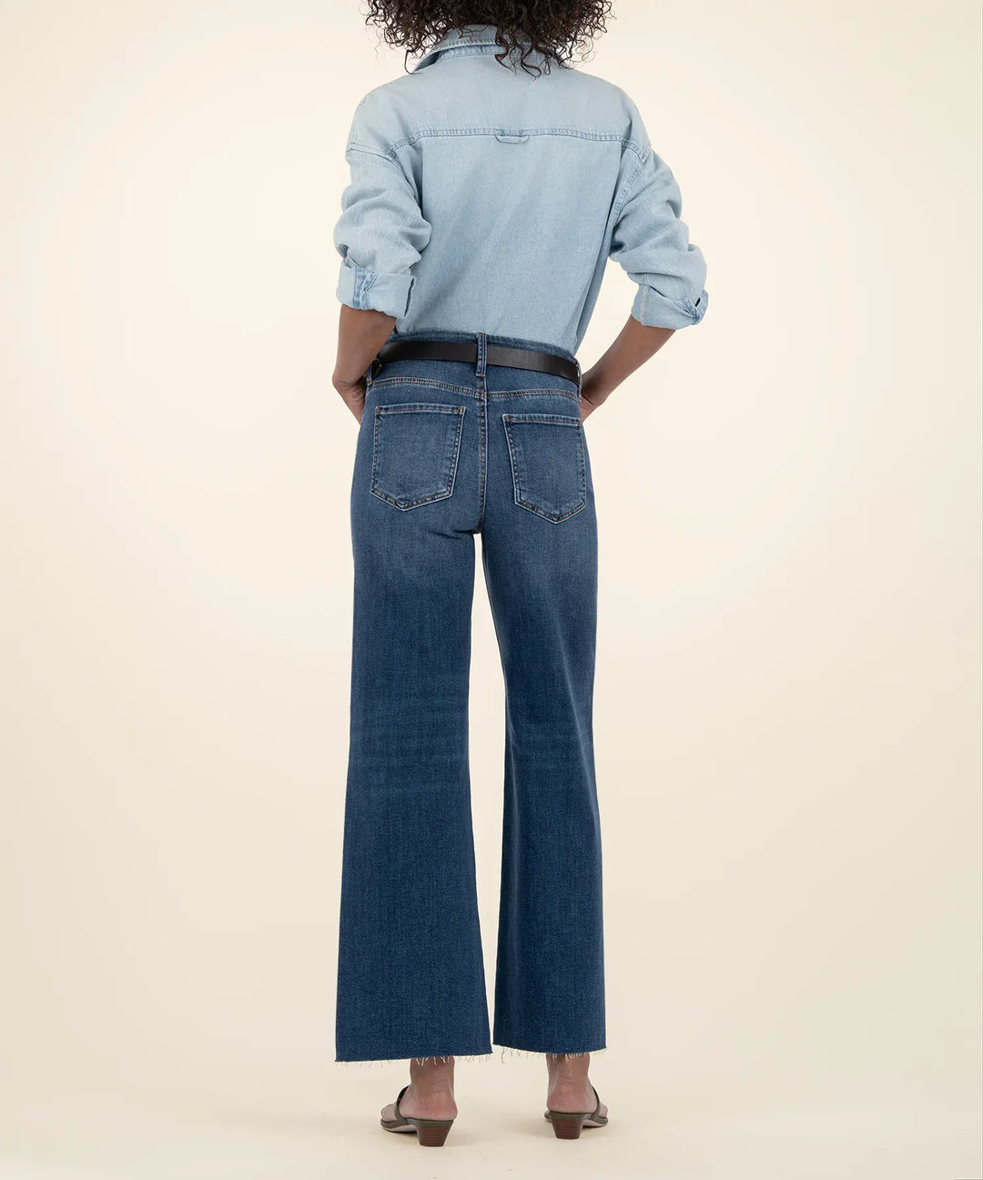 KUT from the Kloth Denim Meg High Rise Wide Leg - KG1516MH6
