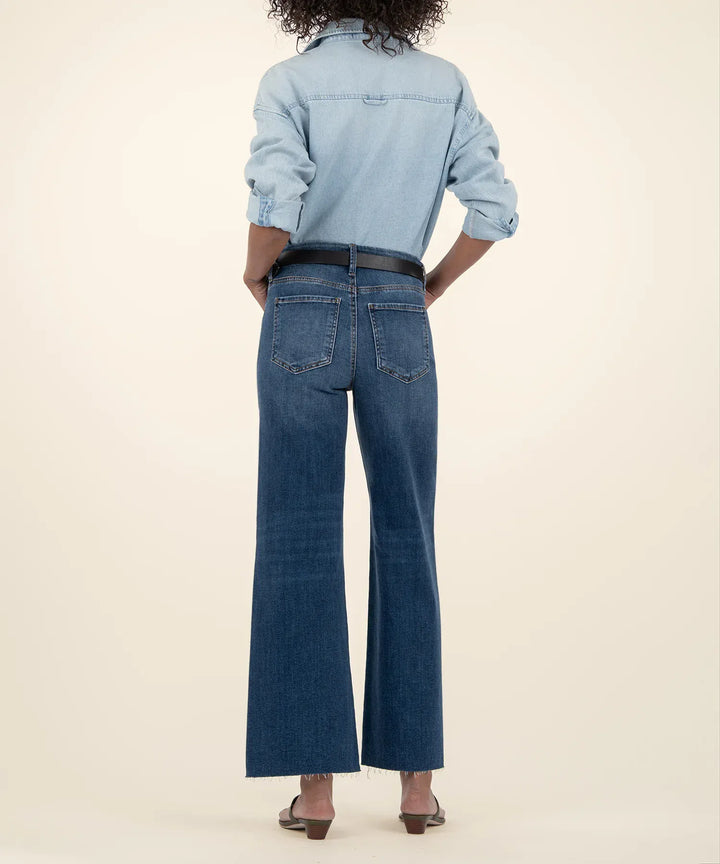KUT from the Kloth Denim Meg High Rise Wide Leg - KG1516MH6