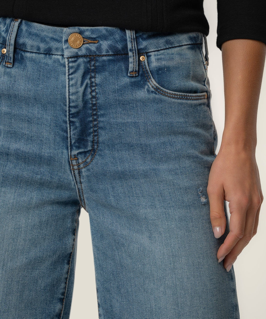 KUT from the Kloth Denim Meg High Rise Wide Leg - KG1516MJ9