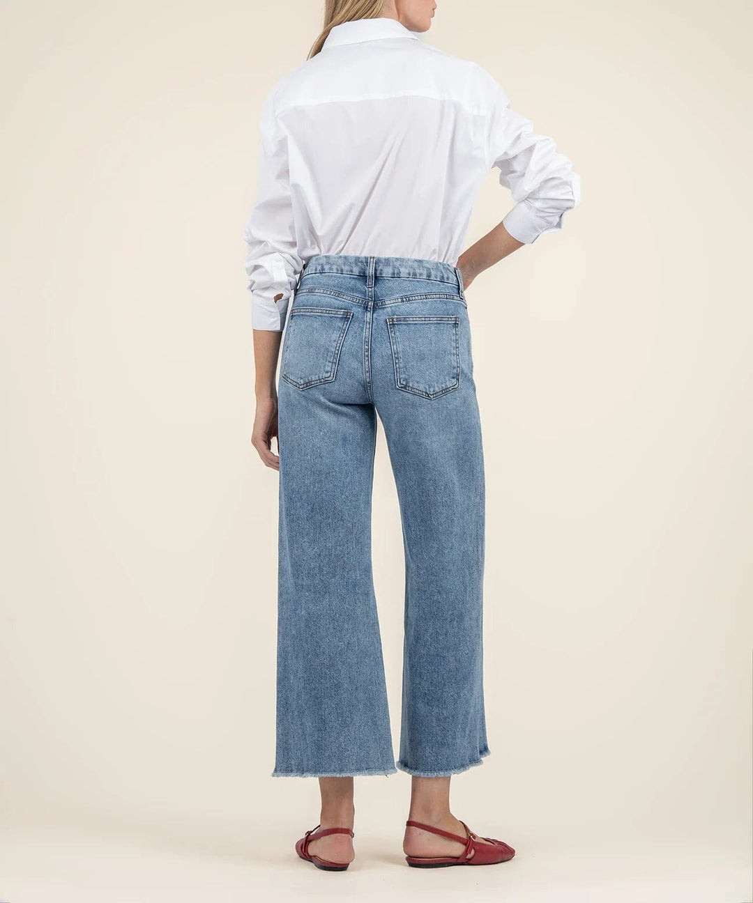 KUT from the Kloth Denim Meg High Rise Wide Leg - KG1831MA3