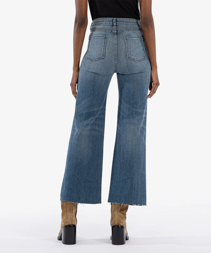 KUT from the Kloth Denim Meg High Rise Wide Leg - KG1841MA1L