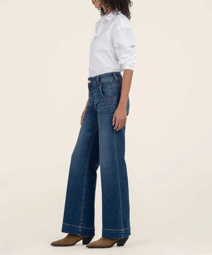 KUT from the Kloth Denim Meg High Rise Wide Leg - KG1852MA4