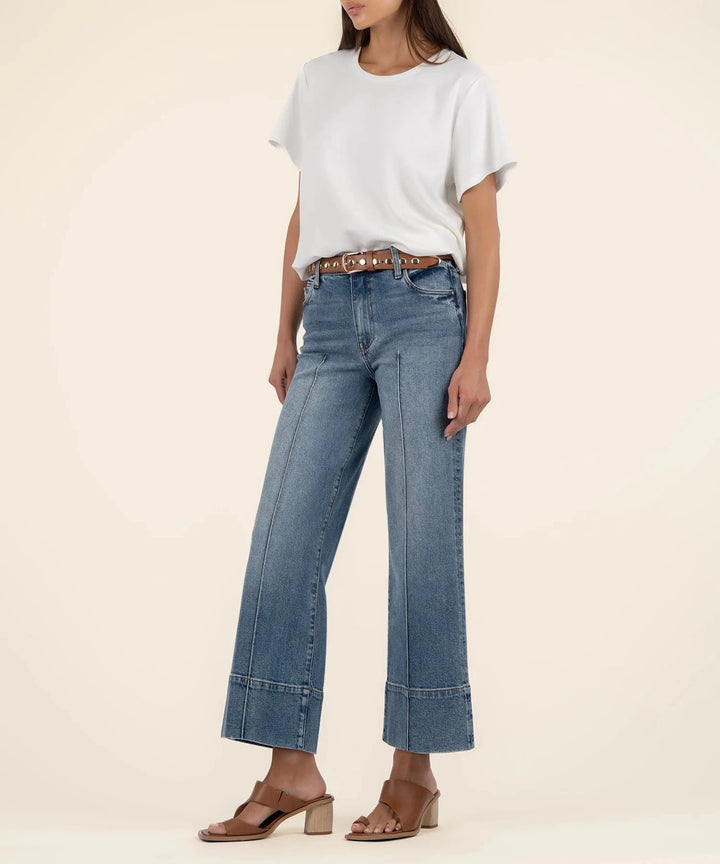 KUT from the Kloth Denim Meg High Rise Wide Leg - KG2216MA3