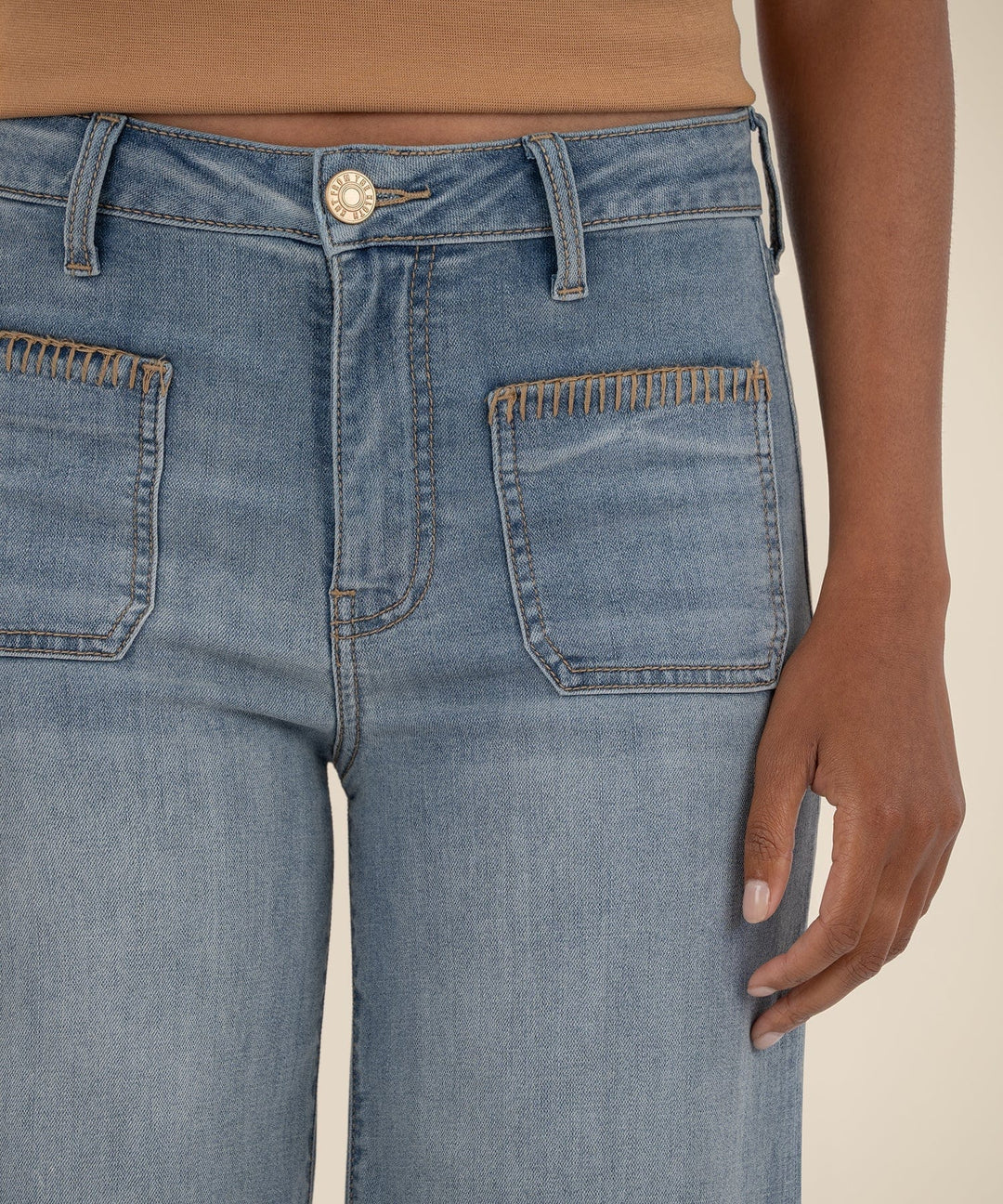 KUT from the Kloth Denim Meg High Rise Wide Leg - KG2262MA1
