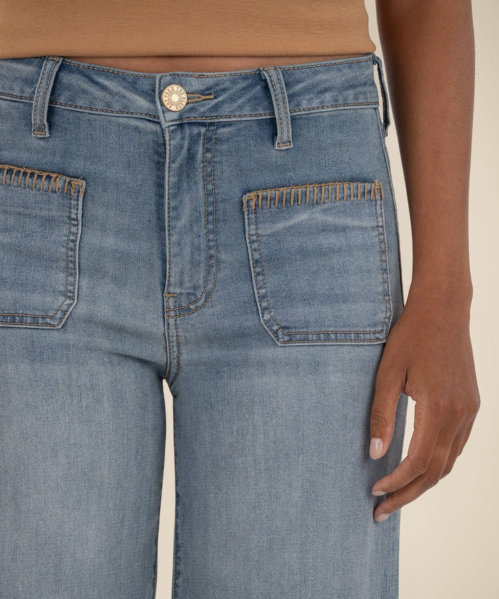 KUT from the Kloth Denim Meg High Rise Wide Leg - KG2262MA1