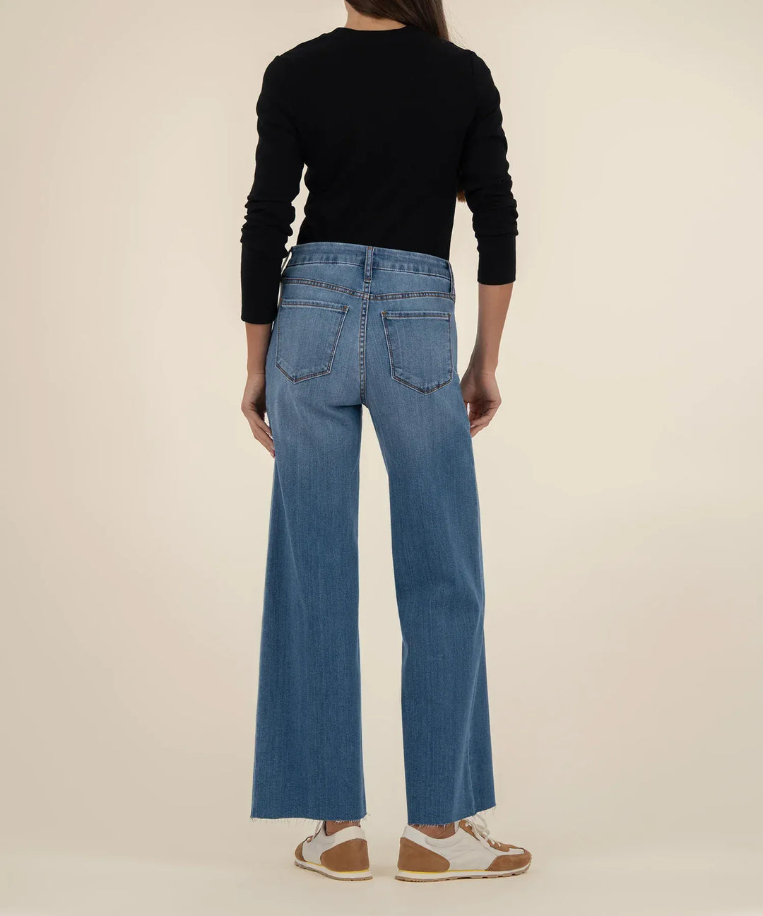 KUT from the Kloth Denim Meg High Rise Wide Leg - KG2424MA1