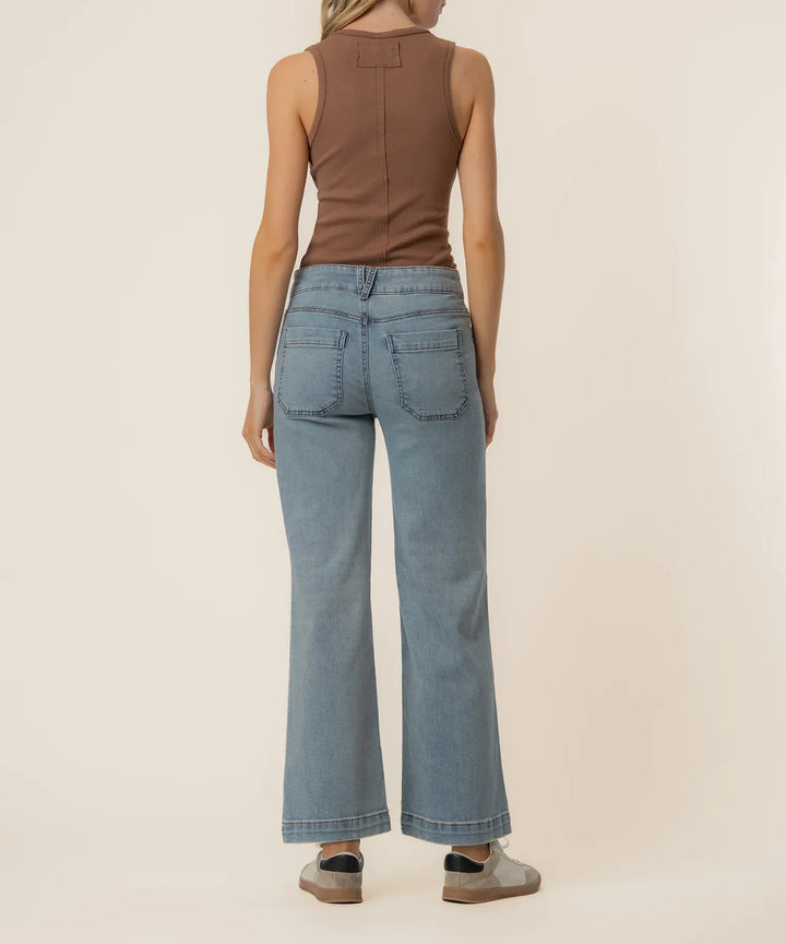 KUT from the Kloth Denim Meg High Rise Wide Leg - KG2500MA1