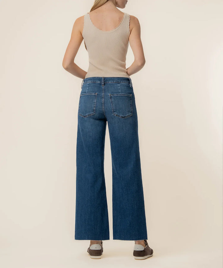 KUT from the Kloth Denim Meg High Rise Wide Leg - KG2524MA1