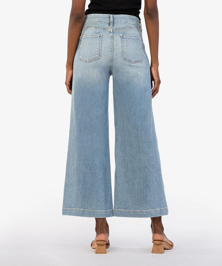 KUT from the Kloth Denim Meg High Rise Wide Leg - Revealing