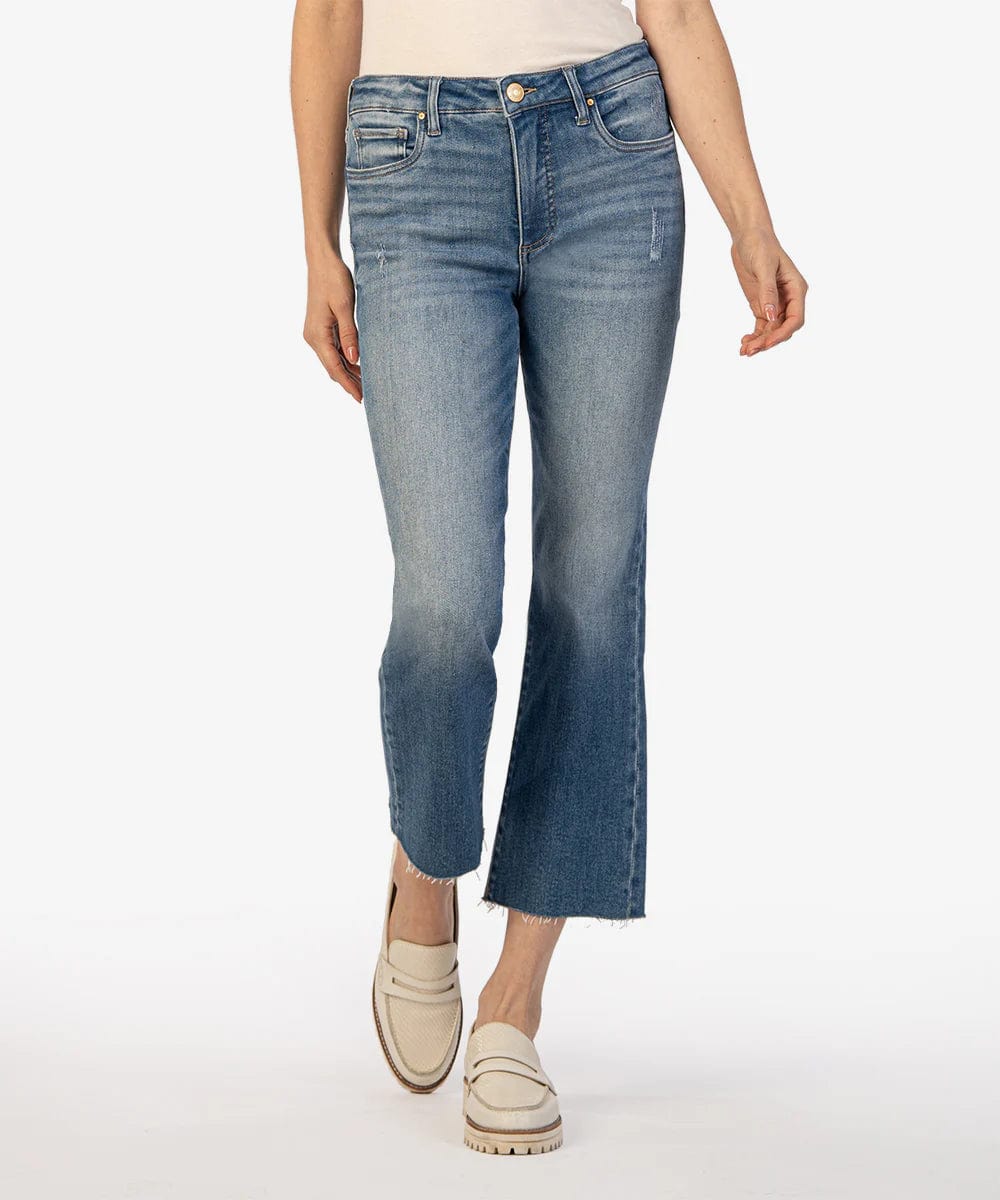 KUT from the Kloth Denim Perceptual / 0 Kelsey High Rise Ankle Flare - KP1575MB6
