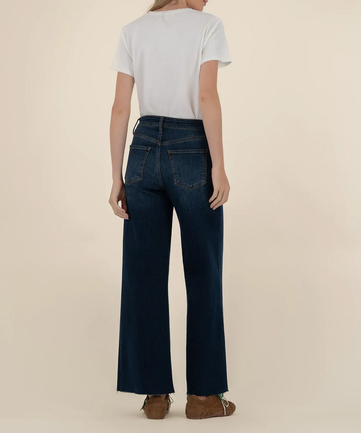 KUT from the Kloth Denim Ryan High Rise Super Wide Leg - KG2148MA9