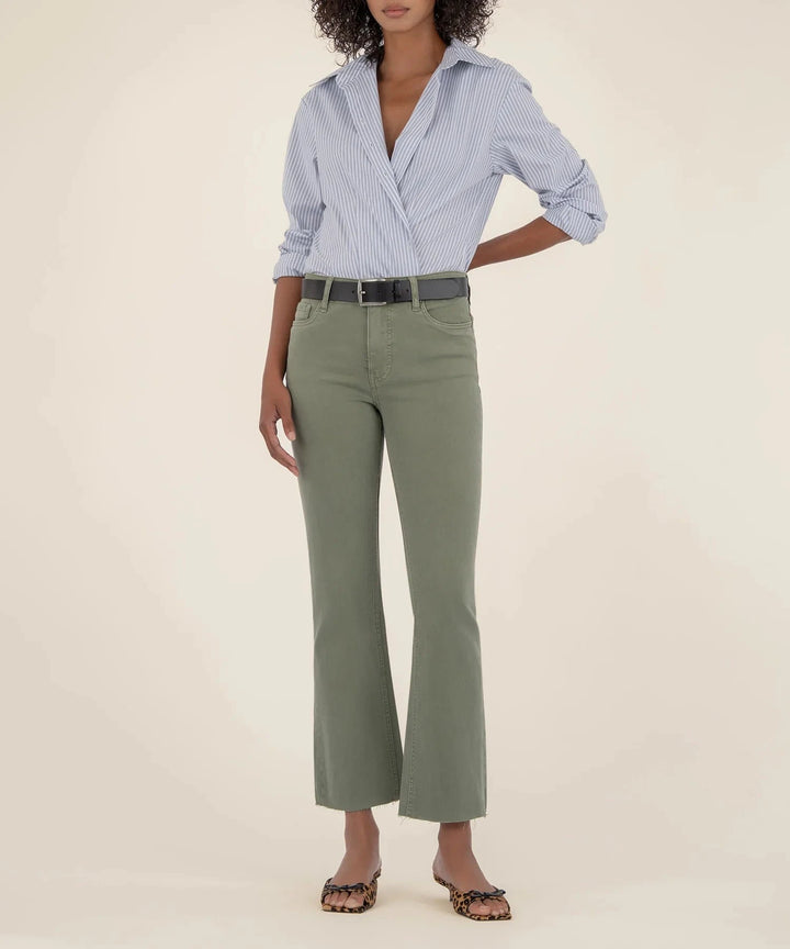 KUT from the Kloth Denim Sage / 00 Kelsey High Rise Ankle Flare - KP1574MA5