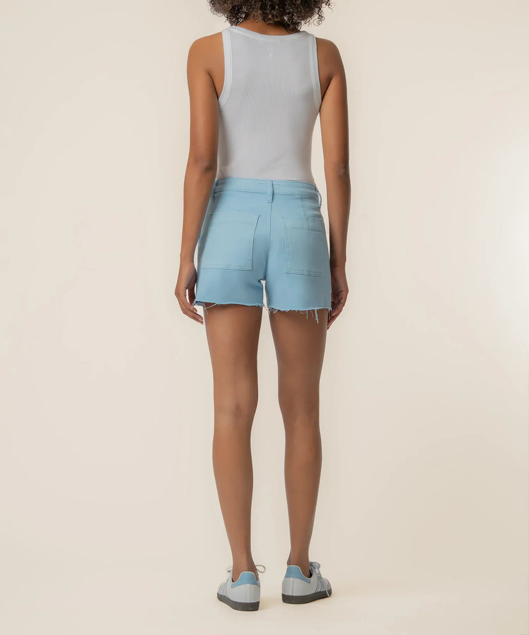 KUT from the Kloth Denim Shorts Jane High Rise Porkchop Short - KS2497MA1