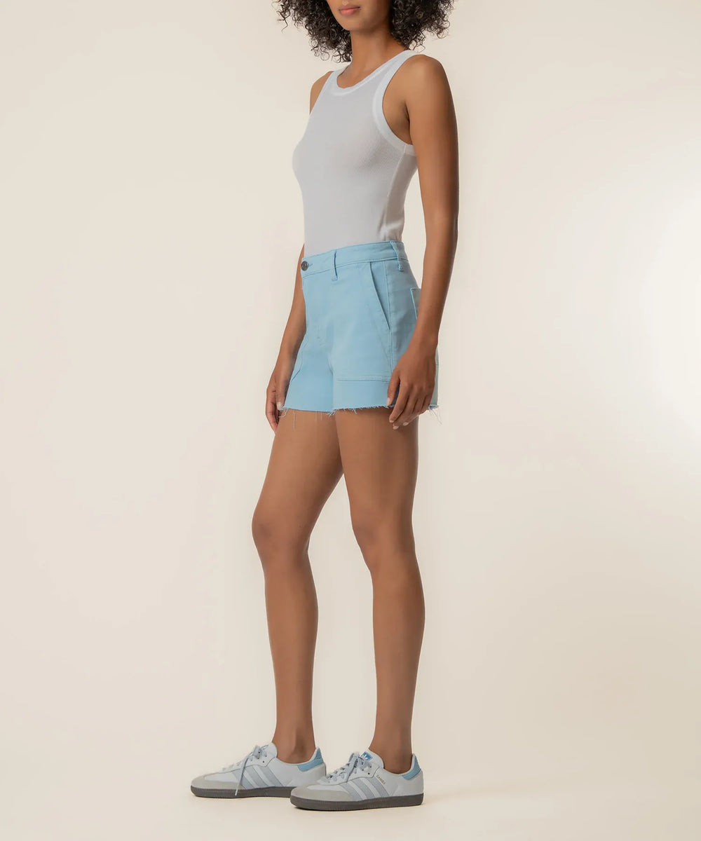 KUT from the Kloth Denim Shorts Jane High Rise Porkchop Short - KS2497MA1