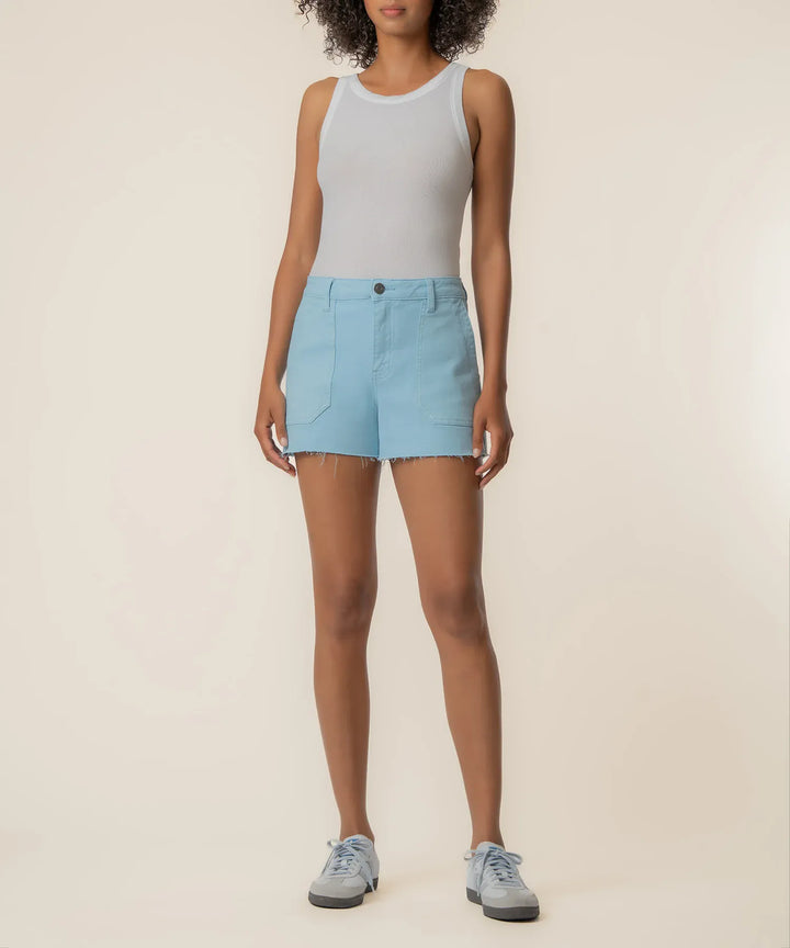 KUT from the Kloth Denim Shorts Sky / 00 Jane High Rise Porkchop Short - KS2497MA1