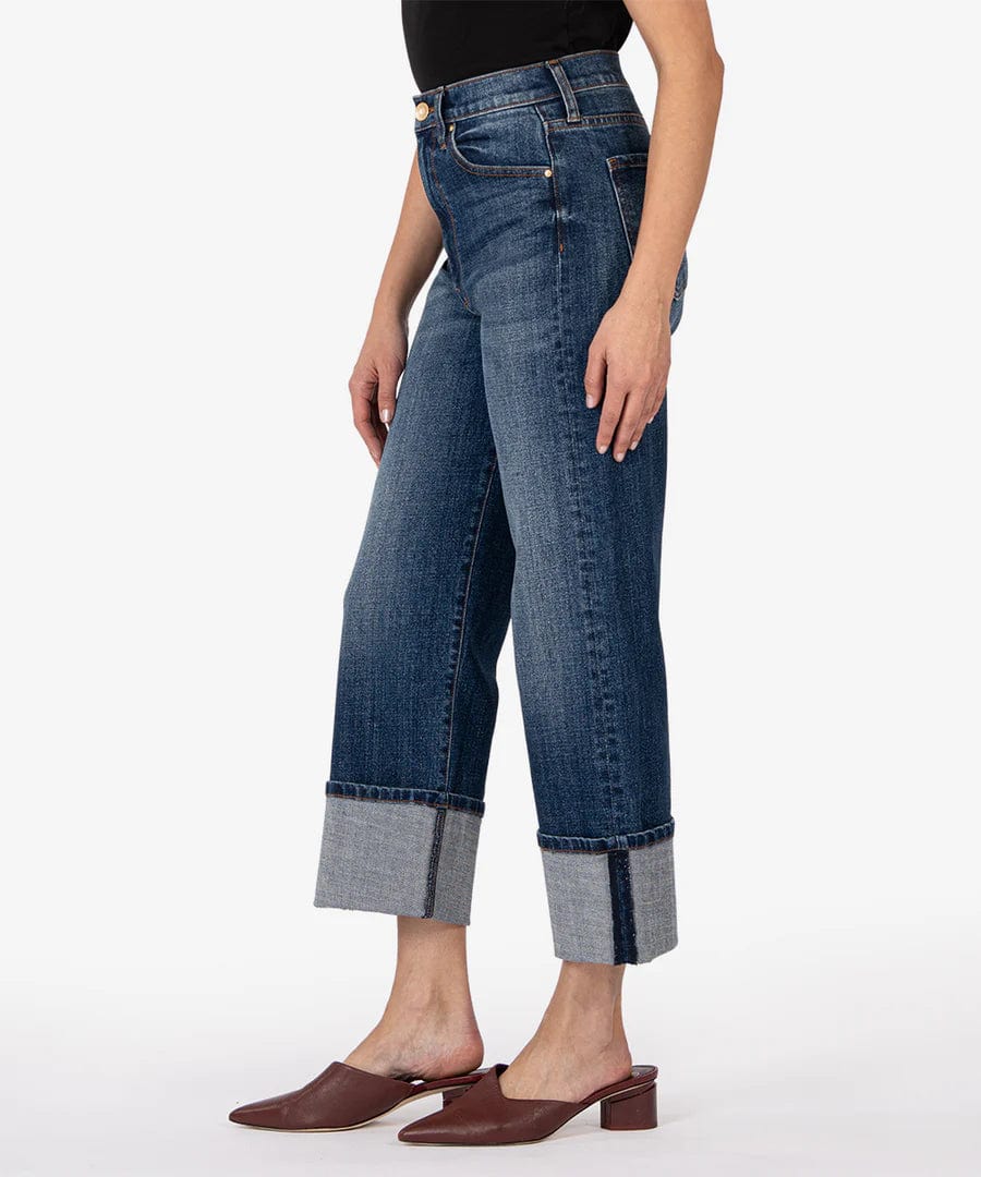 KUT from the Kloth Denim Sienna High Rise Wide Leg - KP2049MA2