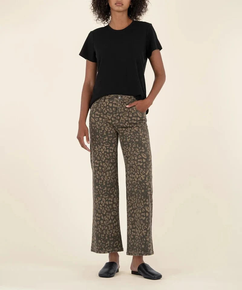 KUT from the Kloth Denim Wood / 00 Meg High Rise Wide Leg - KB67201