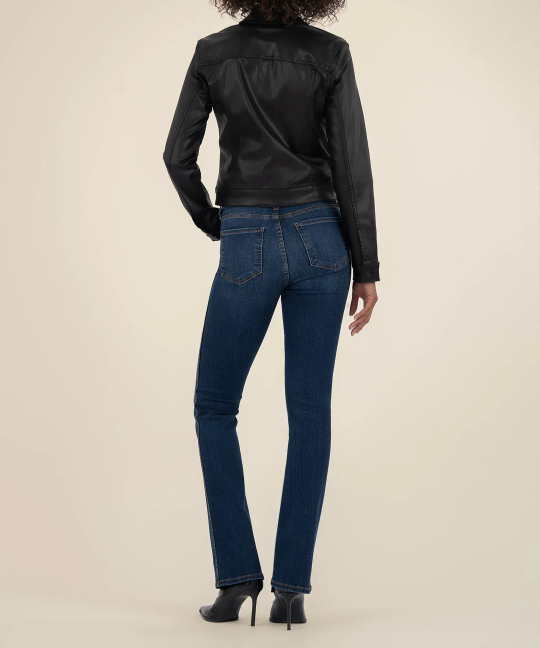 KUT from the Kloth Jacket Julia Coated Crop Jacket