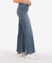 KUT from the Kloth Jeans Meg High Rise Wide Leg (Clear Wash)