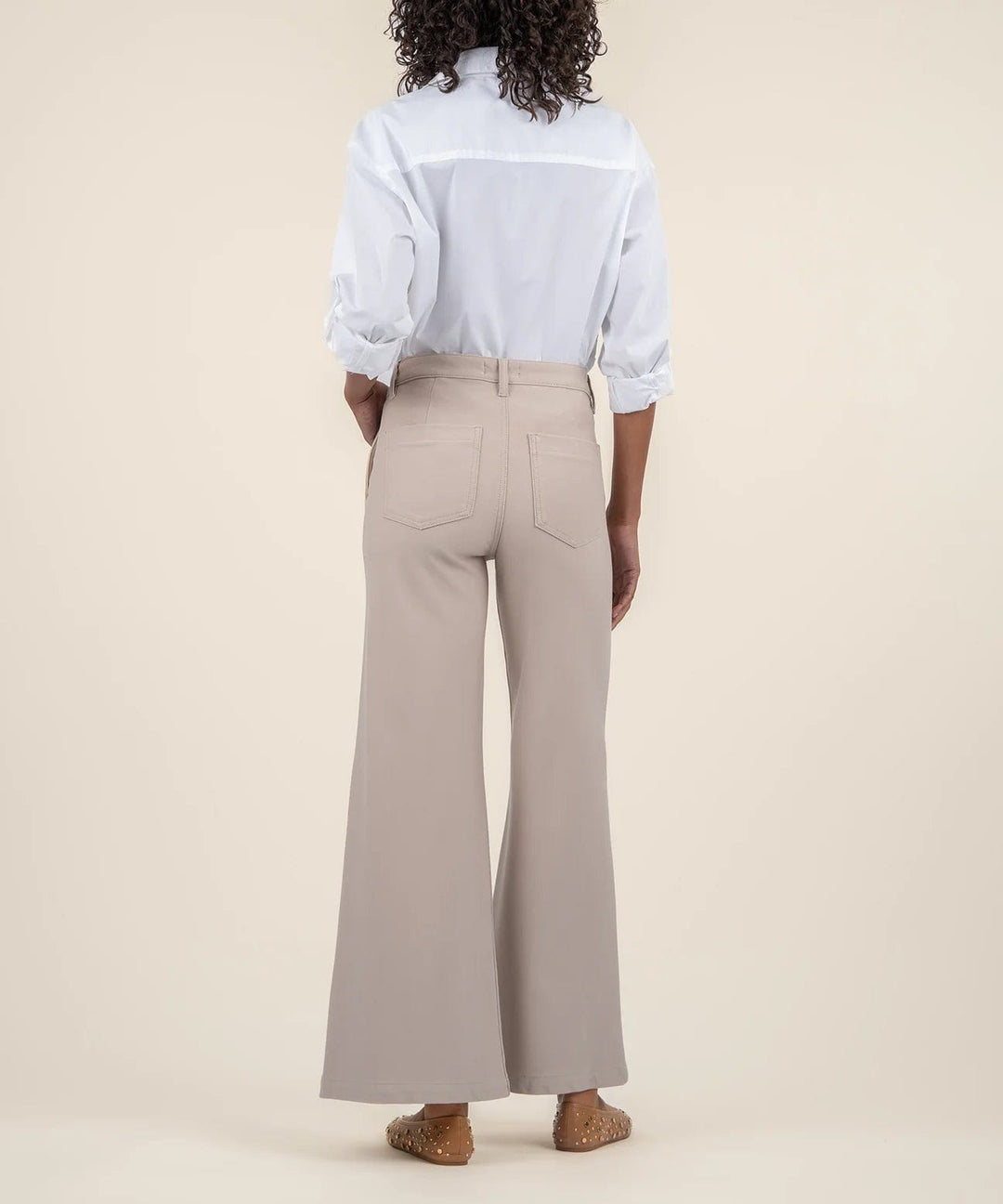 KUT from the Kloth Pants Meg High Rise Wide Leg Trouser - KB53802L