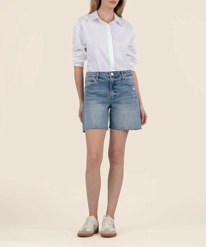KUT from the Kloth Shorts Hailey High Rise Short - KS2185MA1