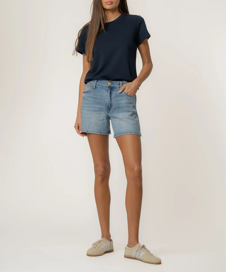 KUT from the Kloth Shorts Peaceful w/ Medium / 00 Jane High Rise Short - KS2186MA1