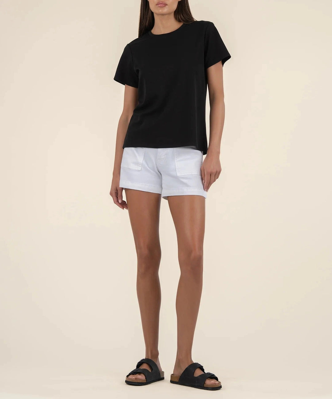 KUT from the Kloth Tee Black / S Remington Relaxed Fit T-Shirt