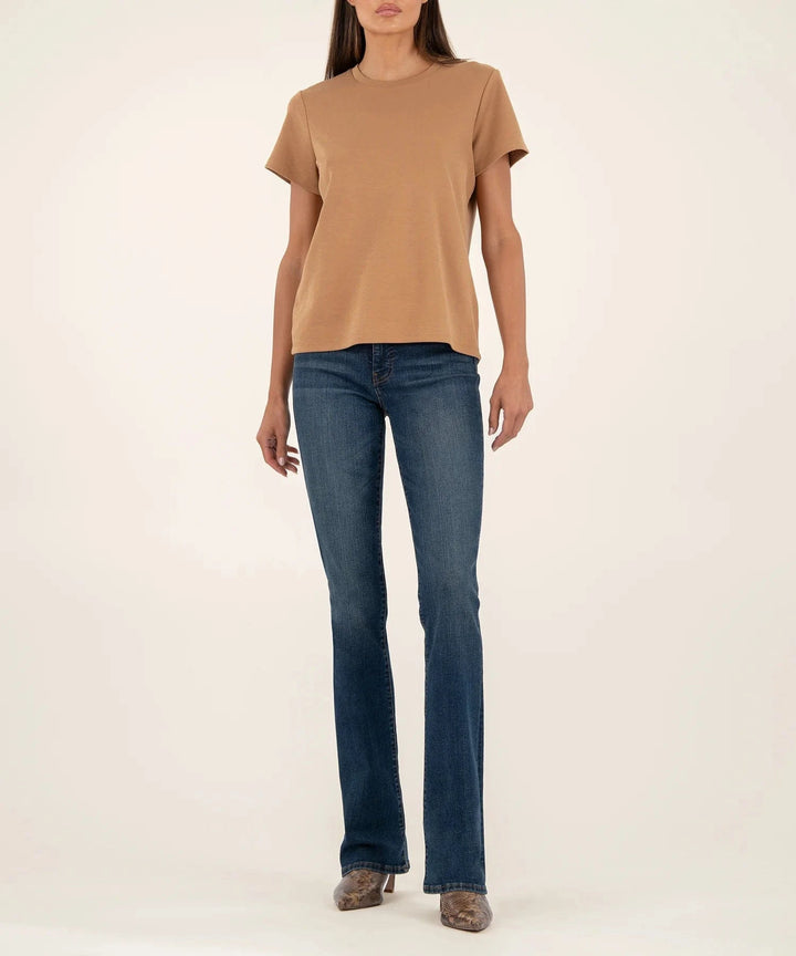 KUT from the Kloth Tee Camel / S Remington Relaxed Fit T-Shirt