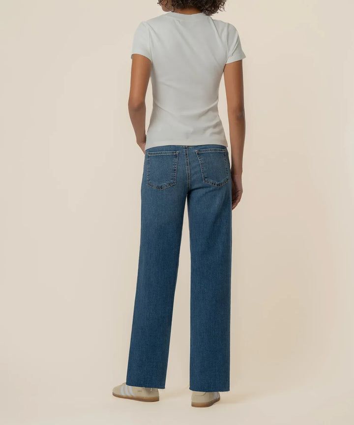 KUT from the Kloth Tee Langley Rib Top