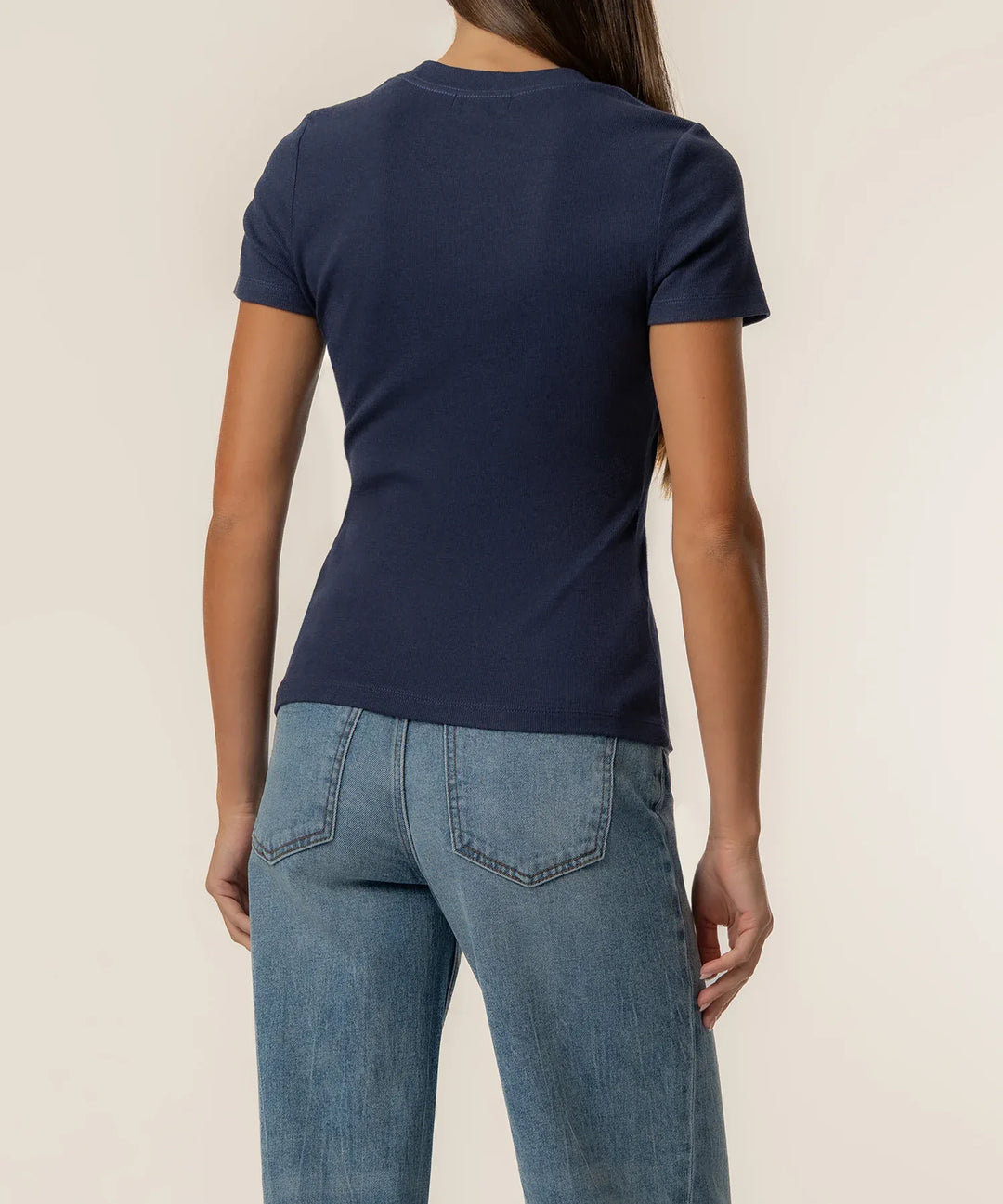 KUT from the Kloth Tee Langley Rib Top