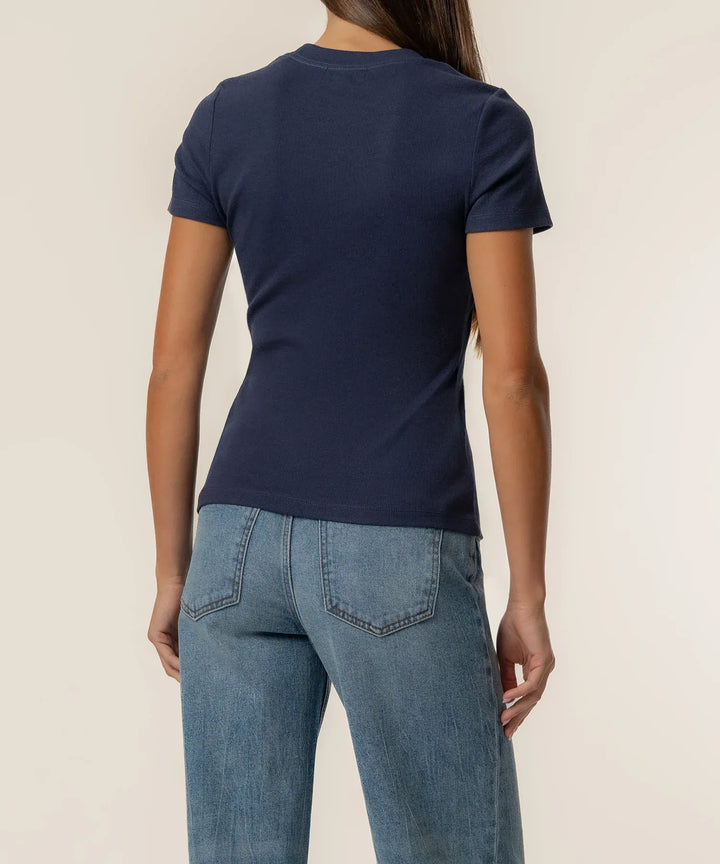 KUT from the Kloth Tee Langley Rib Top