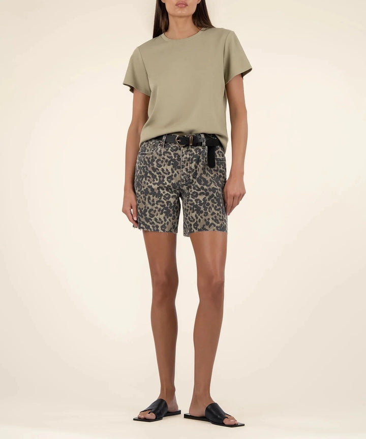 KUT from the Kloth Tee Olive / S Remington Relaxed Fit T-Shirt