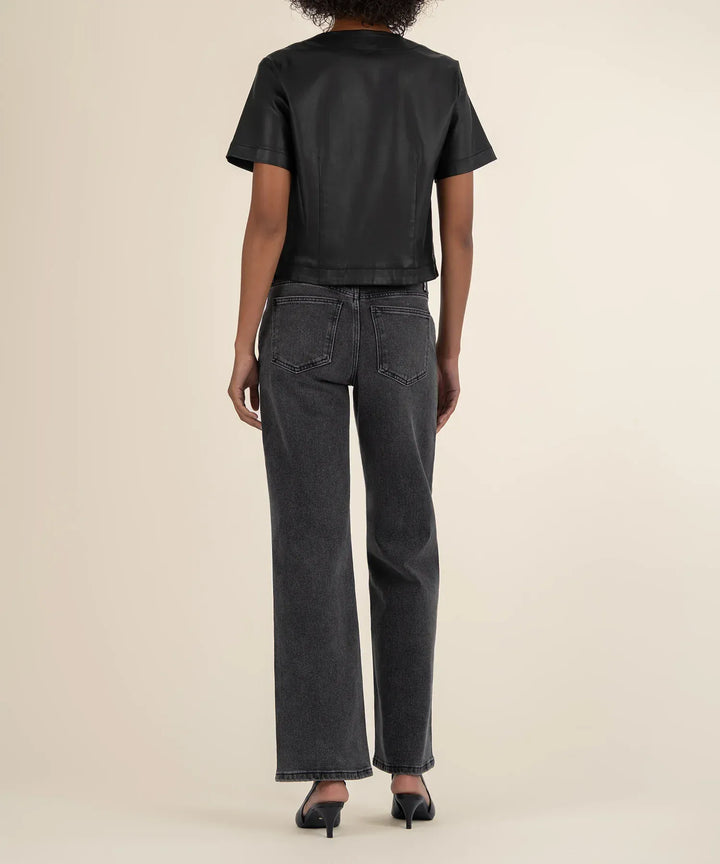 KUT from the Kloth Top Esmeray Coated Shirt