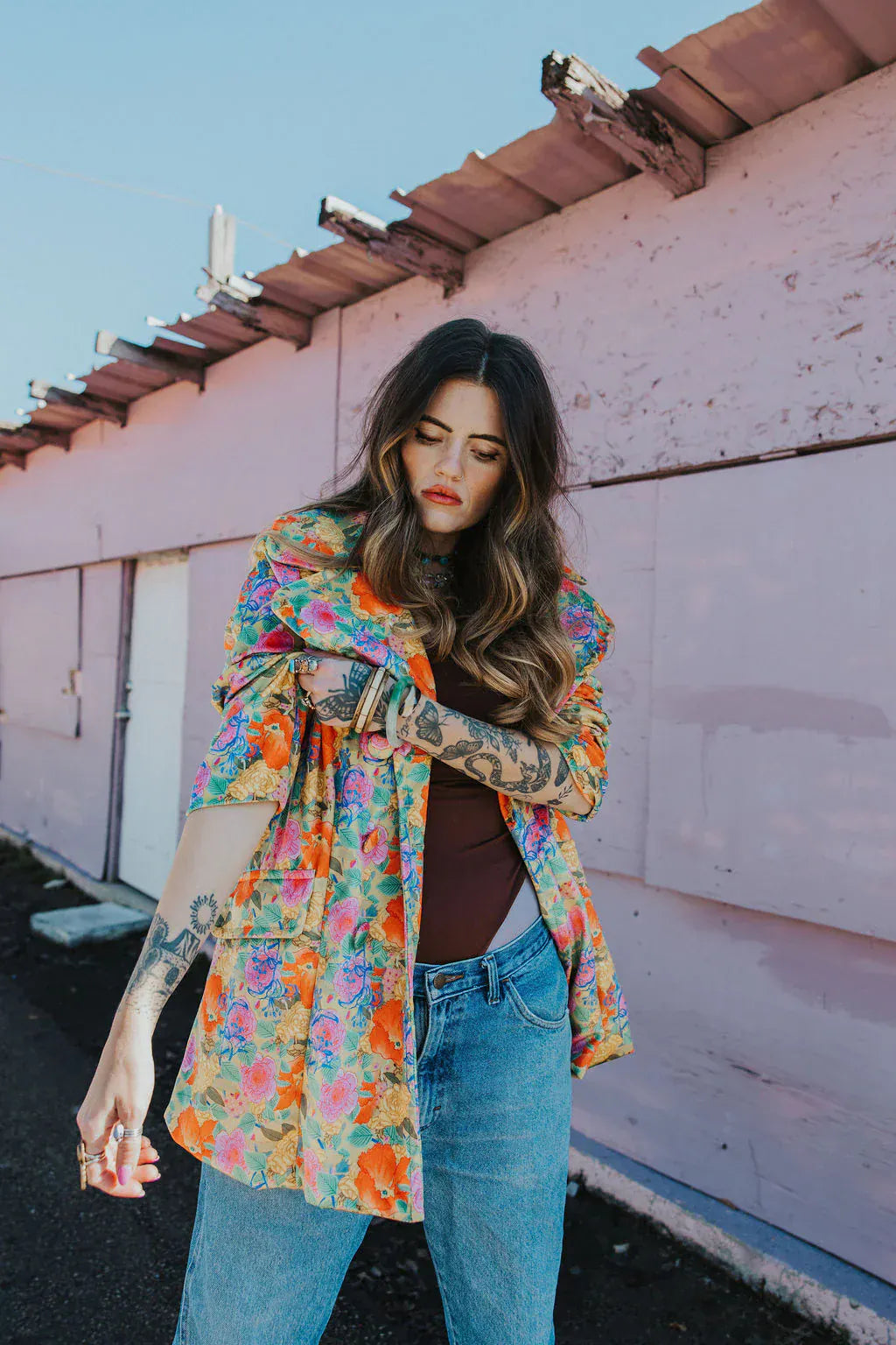 Lady The Brand Blazer Lorelei Velvet Blazer